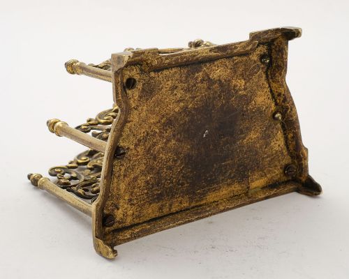 Gorgeous Victorian Brass Letter Rack - circa 1890