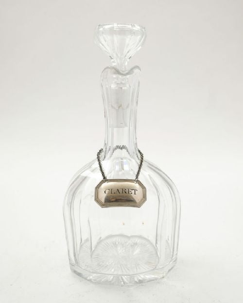 Lovely Victorian Glass Claret Decanter - circa 1840