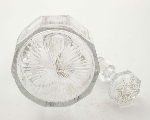 Lovely Victorian Glass Claret Decanter - circa 1840