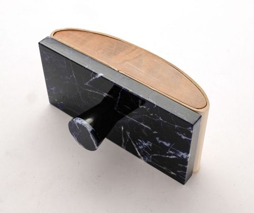 Nice French Art Deco Marble Rocker Blotter - circa 1930