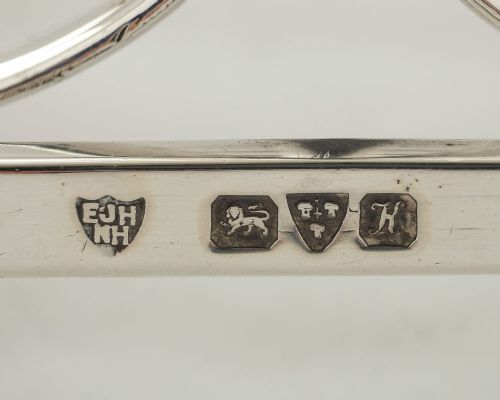 Lovely Edwardian Silver Toast Rack - Chester 1908