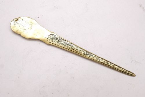 Nice French Brass Paper Knife/Letter opener - circa 1900
