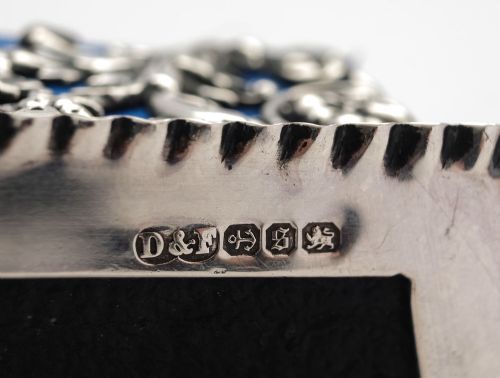 Pretty Victorian Silver Pin Cushion- Birmingham 1892