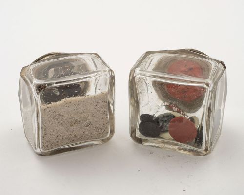 Nice Georgian Glass Sander & Ink Pot - circa 1820