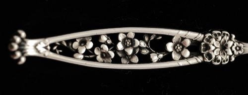 Set of Six American Silver Tea Spoons - circa 1900