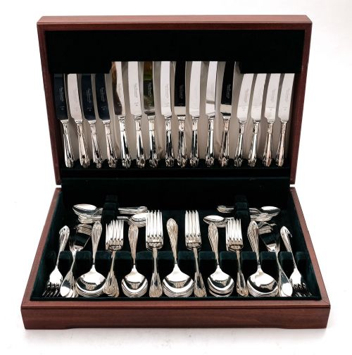 Fabulous Art Deco Style Canteen of Cutlery -circa 1950