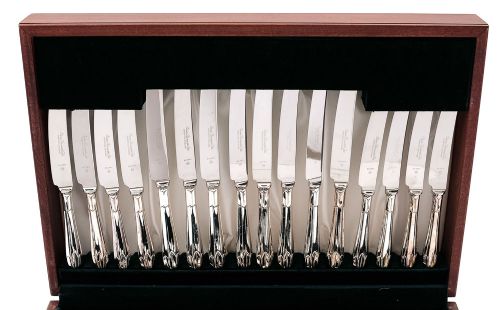 Fabulous Art Deco Style Canteen of Cutlery -circa 1950