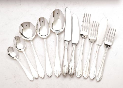 Fabulous Art Deco Style Canteen of Cutlery -circa 1950