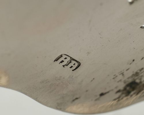 Nice Continental Silver Serving Tongs - circa 1870