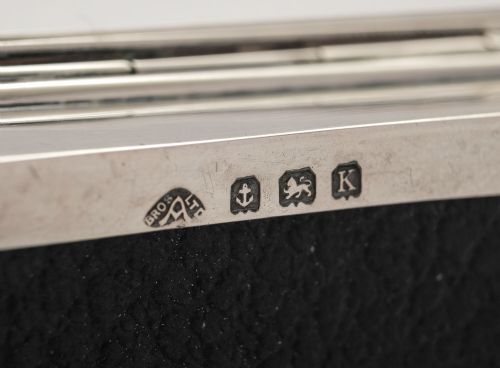 Gorgeous Silver Art Deco Jewellery Casket - Birmingham 1934