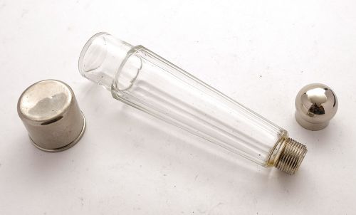 Nice Hunting Flask in Leather Case - circa 1930