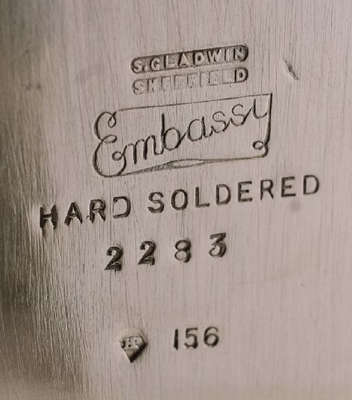 Stylish Art Deco Champagne Bucket - circa 1930