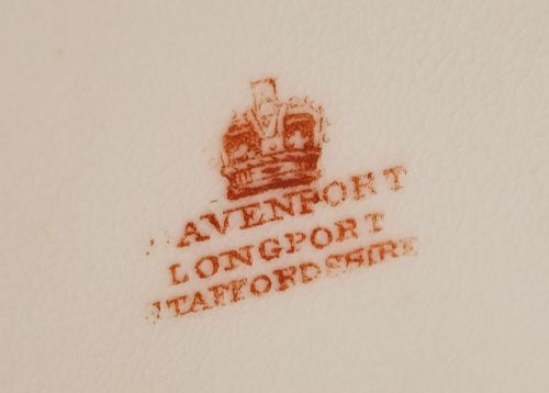 Delightful Pair Edwardian China Preserve Jars - circa 1905