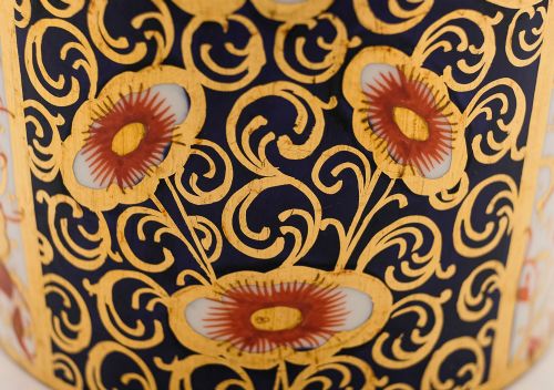 Delightful Pair Edwardian China Preserve Jars - circa 1905