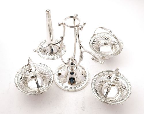 Gorgeous Edwardian Silver Plated Centre Piece - Circa 1905