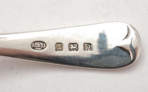 Splendid Silver Cream Ladle by A E Jones - Birmingham 1928