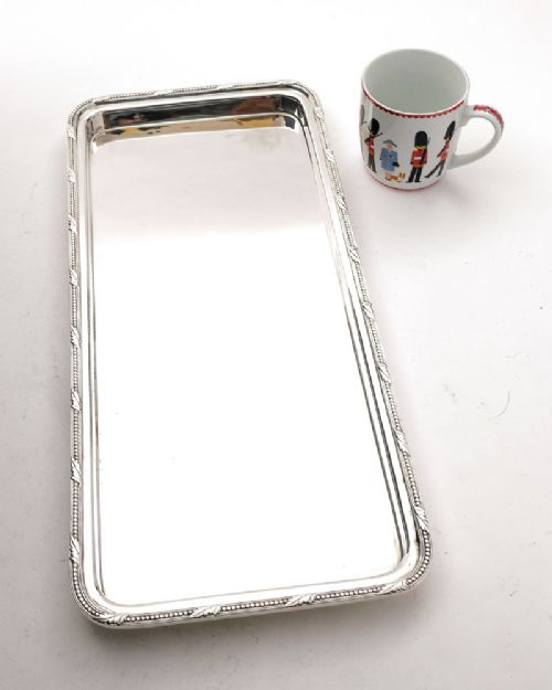 Fabulous Silver Plated Sandwich Tray - circa 1920