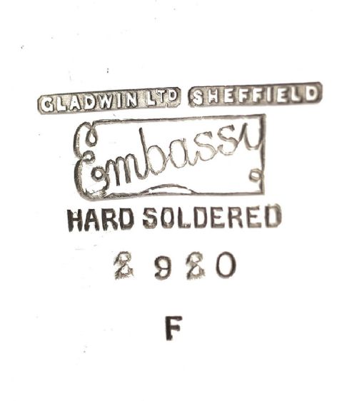 Fabulous Silver Plated Sandwich Tray - circa 1920