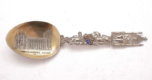 Good Edward VII Silver Coronation Spoon - Birmingham 1901