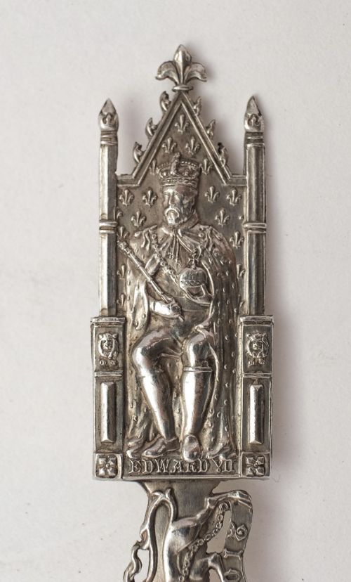 Good Edward VII Silver Coronation Spoon - Birmingham 1901