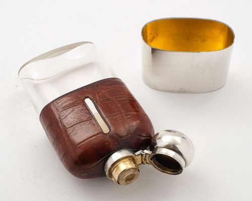 Nice Edwardian Hip Flask - circa 1905