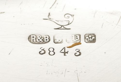 Fabulous Large Victorian Silver Plated Oval Tray - circa 1880