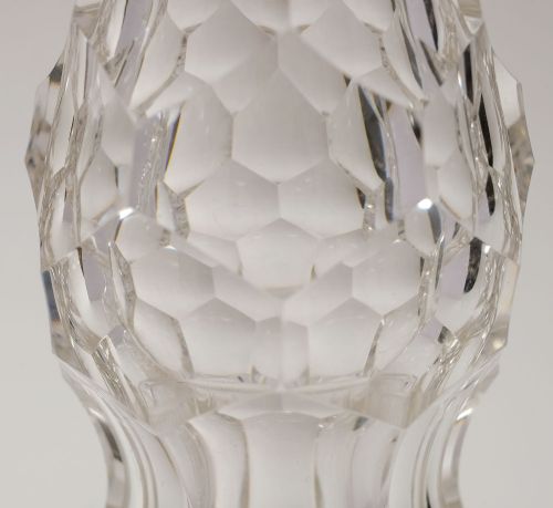 Lovely Pair Edwardian Cut Glass Decanters - circa 1905