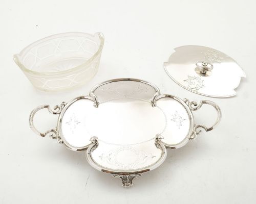 Stunning Victorian Butter Dish - circa 1880