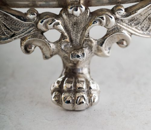 Lovely Pair Edwardian Silver Plated Bread Baskets - circa 1905