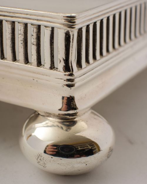 Nice Edwardian Silver Plated Tray - Circa 1910