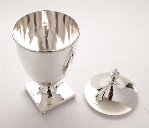 Lovely Silver Plated Biscuit Box - circa 1920