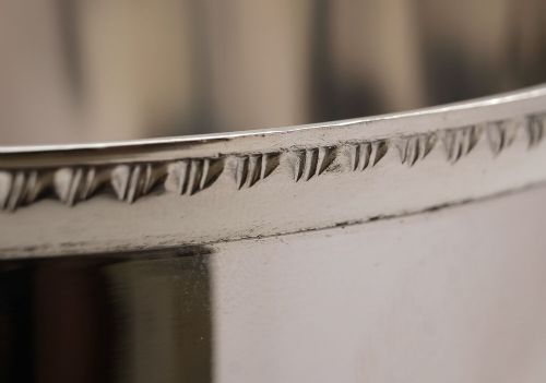 Lovely Silver Plated Biscuit Box - circa 1920