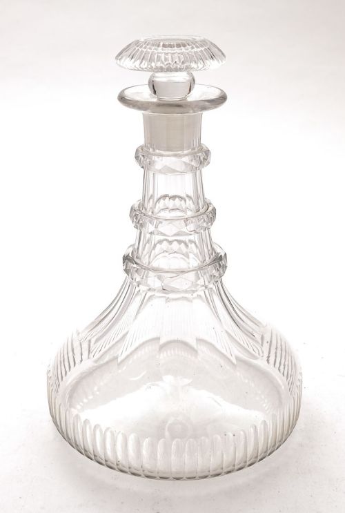 Nice Georgian Ships Decanter - Circa 1800