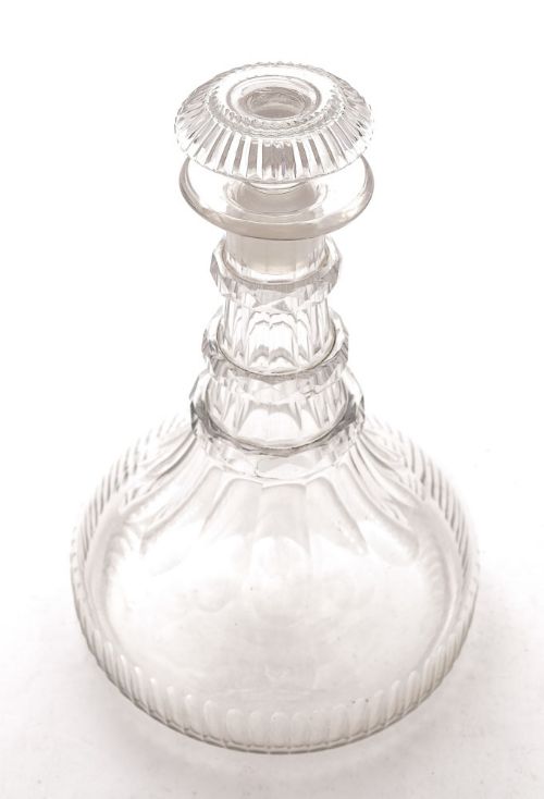 Nice Georgian Ships Decanter - Circa 1800