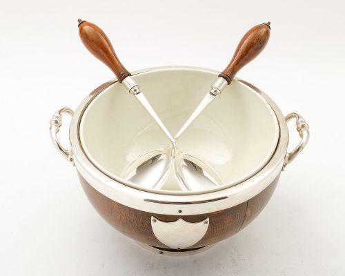 A Good English Victorian Salad Bowl - circa 1890