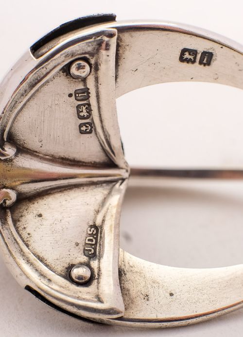 Unusual Edwardian Silver Olive Picker - Birmingham 1908