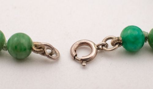 Beautiful Jade Necklace - Circa 1920