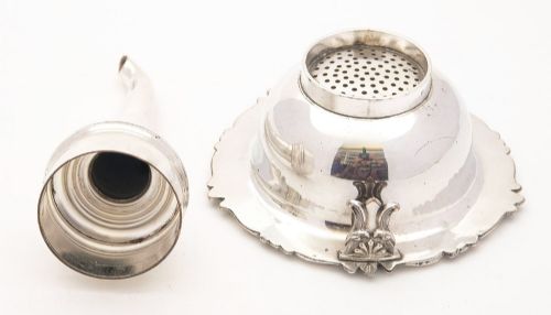 Lovely Victorian Sheffield Plated Wine Funnel - circa 1840