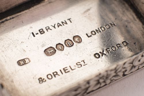 Rare Victorian Silver Vesta Case & Cigar Cutter - London 1856