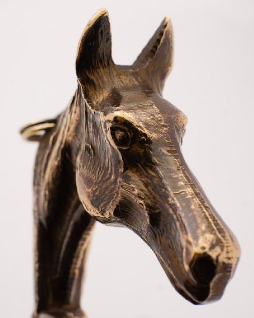 Nice Brass Horses Head Shoehorn - circa 1930