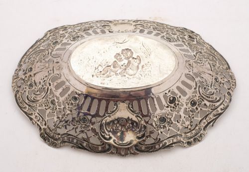 Lovely 800 Silver German Basket - circa 1900