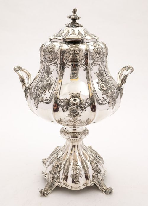 Fabulous Victorian Silver Plated Tea Urn - circa 1870