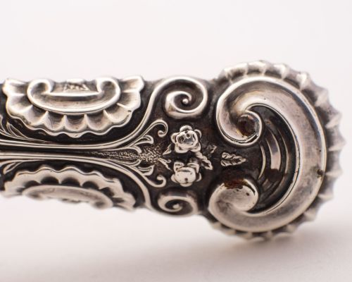 Nice Victorian Silver Handled Magnifying Glass - Birmingham 1890