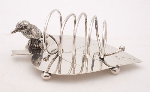 Gorgeous Australian Silver Plated Toast Rack - circa 1920s