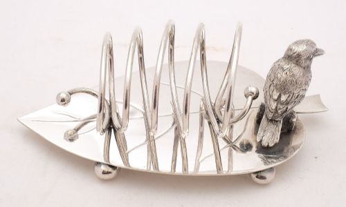 Gorgeous Australian Silver Plated Toast Rack - circa 1920s