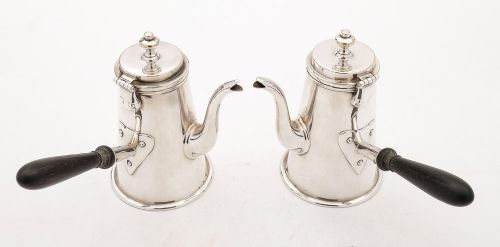 Nice Pair Cafe au Lait Pots - circa 1920