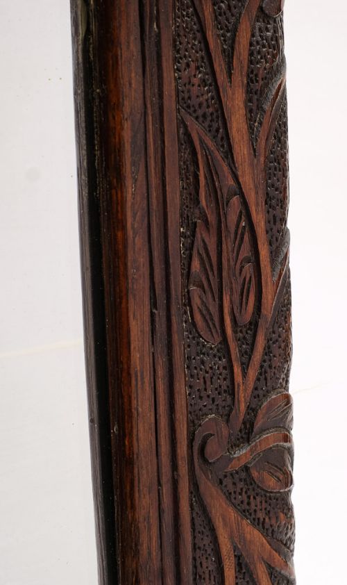 Fabulous English Carved Oak Arts & Crafts Mirror - circa 1900