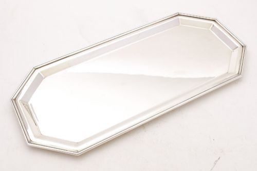 Nice Art Decco Silver Plated Sandwich Tray - circa 1930
