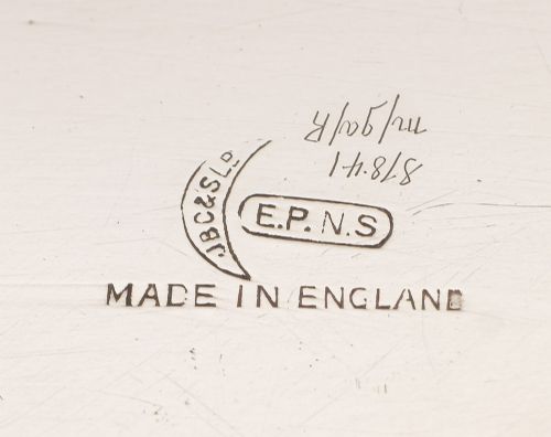 Nice Art Decco Silver Plated Sandwich Tray - circa 1930