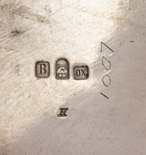 Fabulous Pewter WMF Art Nouveau Ink Stand - circa 1900